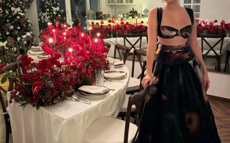 Tara Sutaria’s Floral Co-Ord Set Is a Modern Lehenga Alternative for Festive Nights