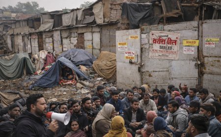 ओखला के अली गांव में 300 घर सील, पुनर्वास की मांग पर उतरे जावेद मलिक