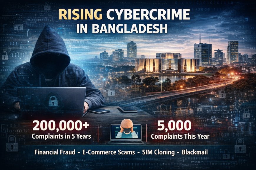 Cybercrime in Bangladesh: Rising Threats, Financial Fraud, and Victim Statistics