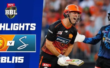 Joel Paris Leads Perth Scorchers to 33-Run Win as Adelaide Strikers Collapse Late