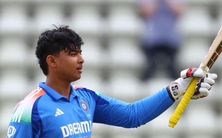Vaibhav Sooryavanshi Smashes Another Century as India U-19 Take 2–0 Lead vs South Africa