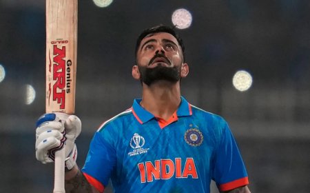 Virat Kohli’s 93 Guides India to Narrow Four-Wicket Win Over New Zealand in 1st ODI