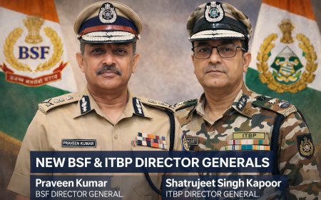 गृह मंत्रालय ने BSF और ITBP के नए महानिदेशकों की नियुक्ति की घोषणा