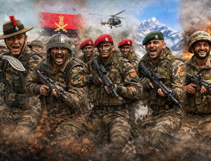Indian Army Powerful Regiments: गोरखा, पैरा, राजपूत समेत ये हैं भारतीय सेना की सबसे खतरनाक रेजिमेंट्स