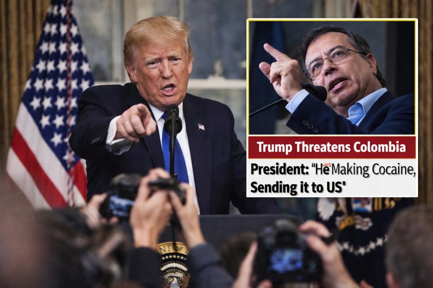 Trump Warning to Colombia President: पेट्रो पर कोकीन तस्करी का आरोप, लैटिन अमेरिका में बढ़ा तनाव