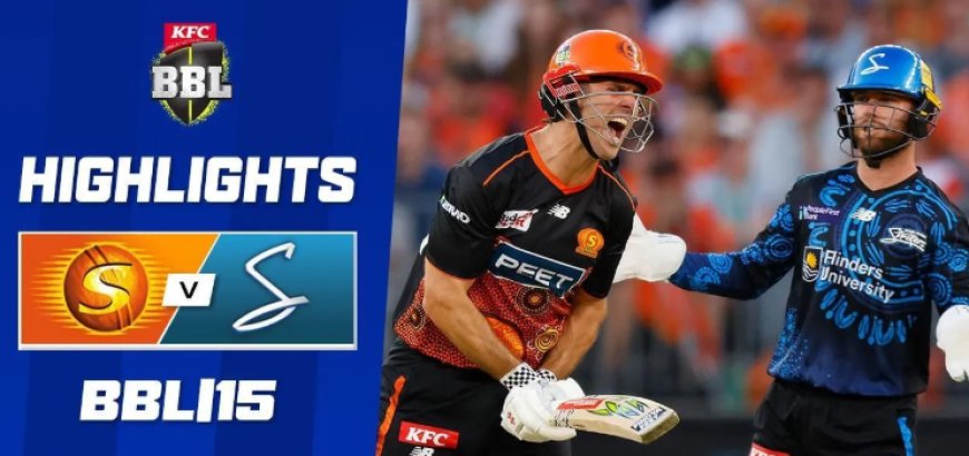 Joel Paris Leads Perth Scorchers to 33-Run Win as Adelaide Strikers Collapse Late