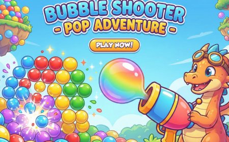 Redlightning Studios Strikes the Mobile Gaming Scene with Debut Title: "Bubble Shooter - Pop Adventure"